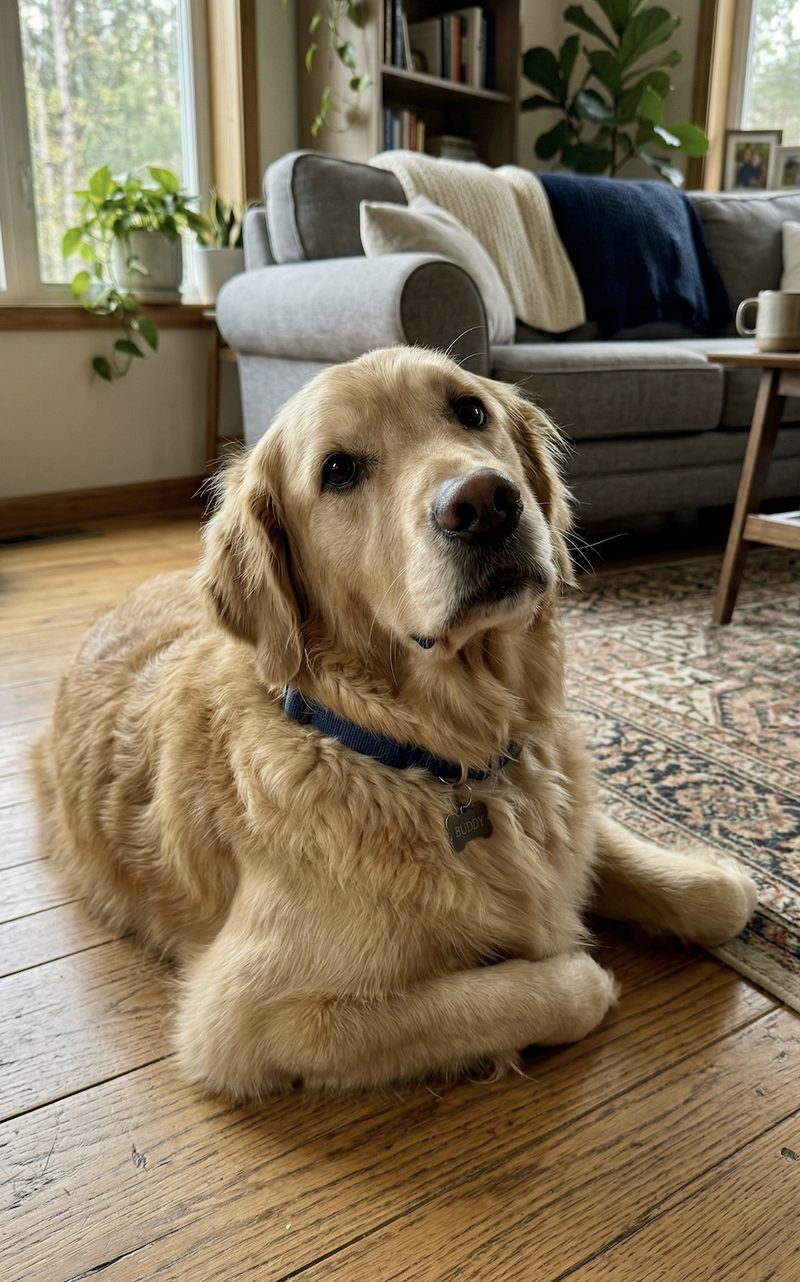 A beloved dog